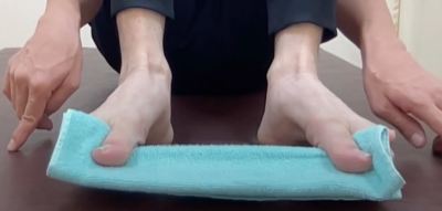 足指を閉じる筋肉のトレーニング方法